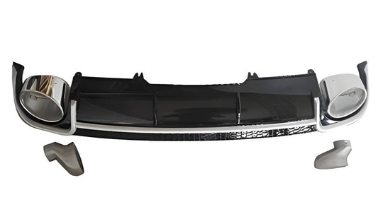 Rear diffuser S-Style V-1 (2016-2019) for Audi A4 B9 2015-2024 - image 1