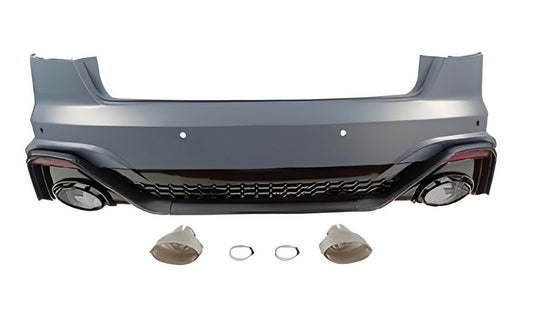 Rear bumper assembly (2020-2022) for Audi A4 B9 2015-2024 - image 1