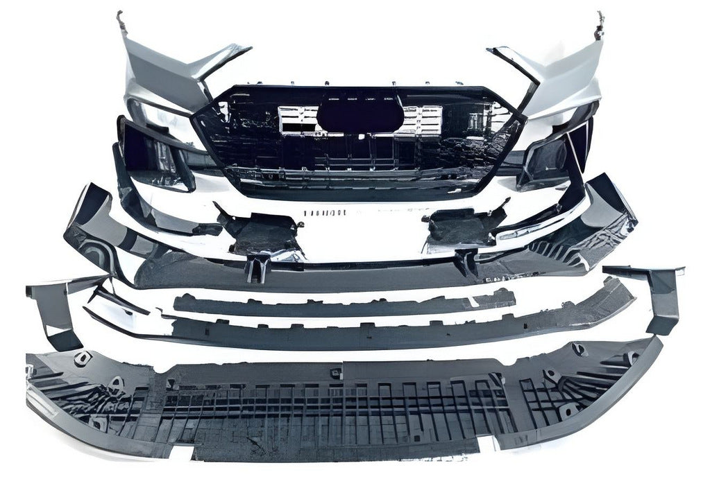 RS-Style V-2 front bumper for Audi A7 2018- - image 1