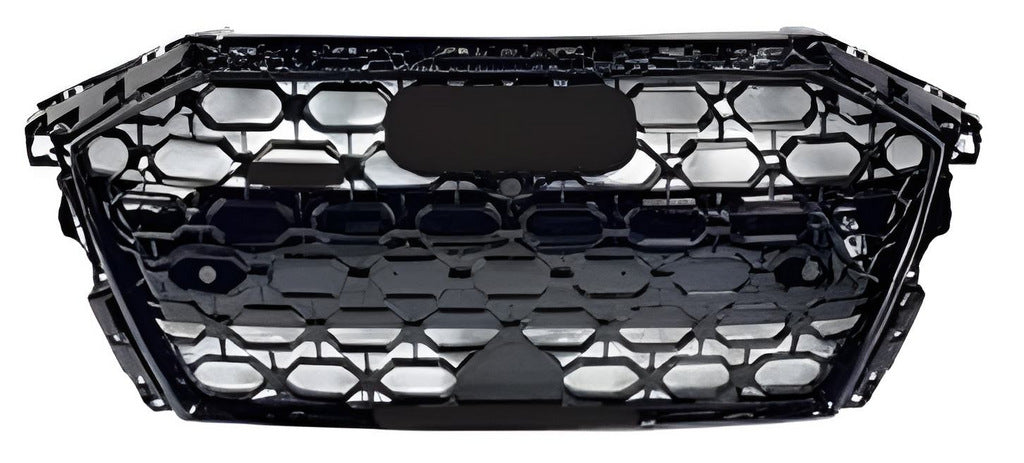 RS-style front grille (black) for Audi A3 2020 - image 1