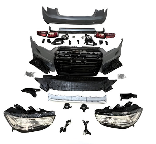Facelift Kit to 2018 S6 for Audi A6 C7 2011-2017 - image 1