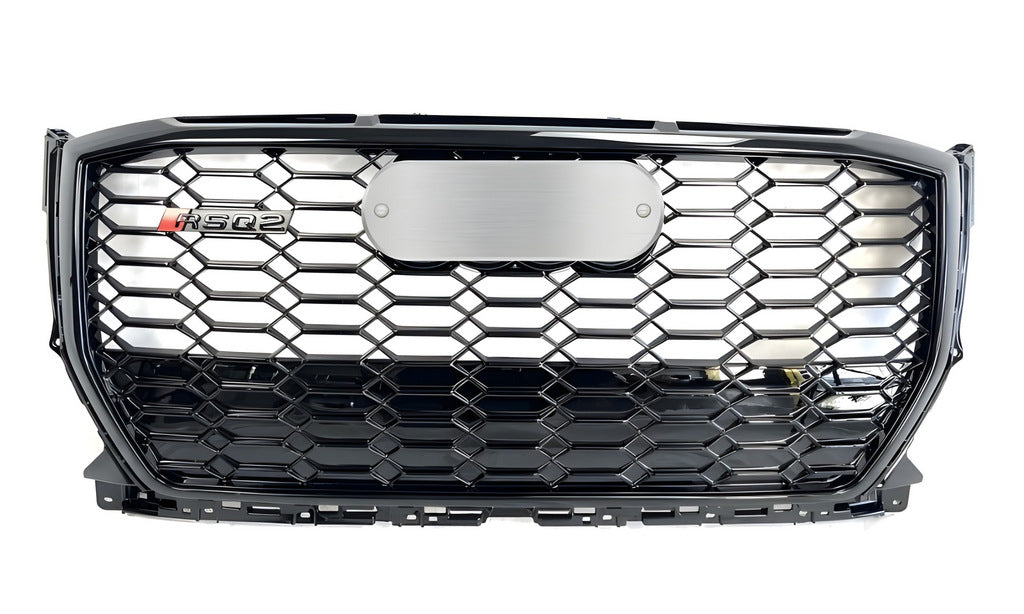 RSQ-Style Front Grille (2016-2024, Black) for Audi Q2 2016- - image 1