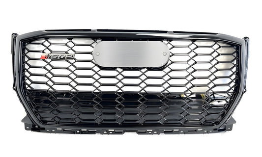RSQ-Style Front Grille (2016-2024, Black) for Audi Q2 2016- - image 1