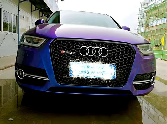 RSQ-Style Front Grille (2011-2015, Black) for Audi Q3 2011-2019 - image 1