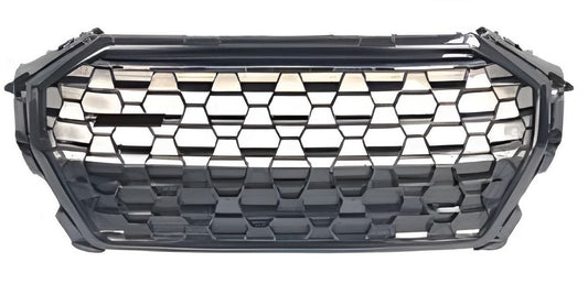 RSQ-Style front grille without logo (black) for Audi Q3 2019- - image 1