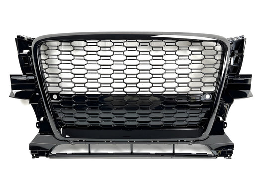 Front Grille RSQ-Style (2008-2012, black) for Audi Q5 2008-2017 - image 1