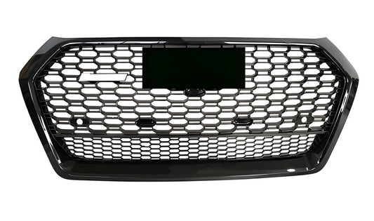 RSQ-Style Front Grille (2017-2020, Black) for Audi Q5 2017-2025 - image 1
