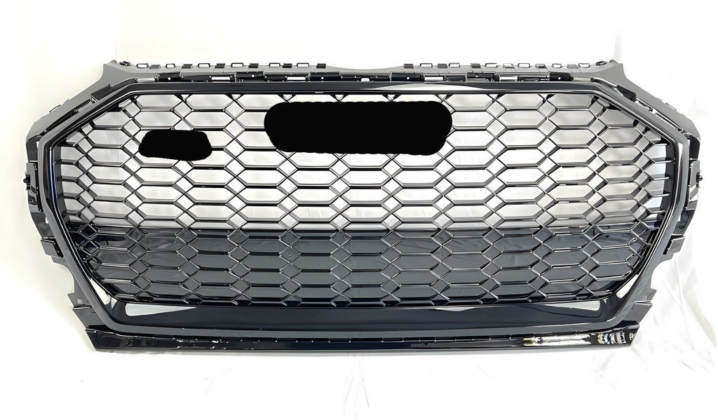 RSQ-Style Front Grille (2020-2025, Black) for Audi Q5 2017-2025 - image 1