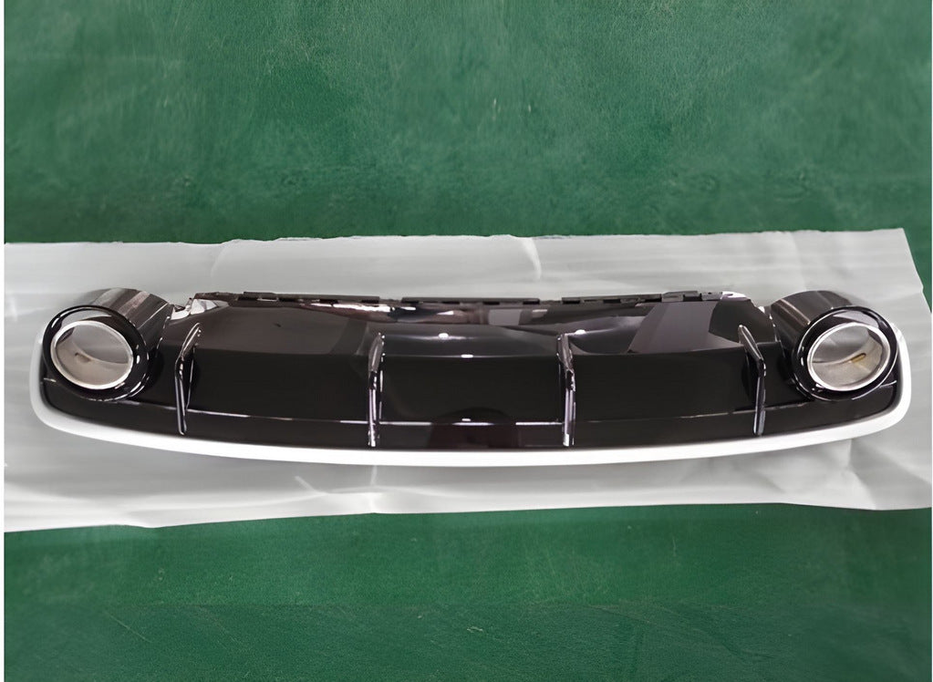 Rear Diffuser with Exhaust Tips QRS-Style (Sport, 2015-2019) for Audi Q7 2015- - image 2