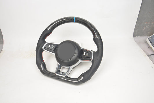 Steering Wheel (Carbon) for Volkswagen Golf 6 2008-2014 - image 2