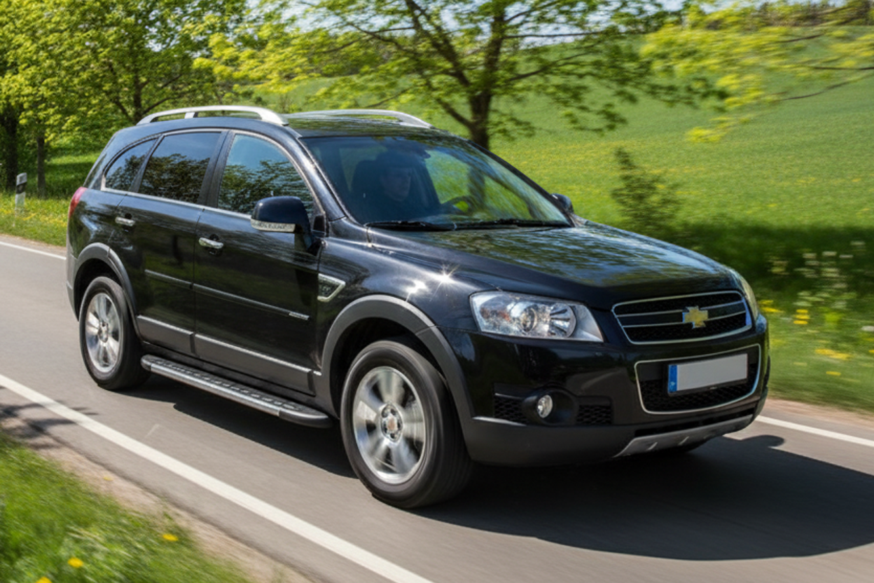 Side Steps Duru (2 pcs, Aluminum) for Chevrolet Captiva 2006-2019 - image 1