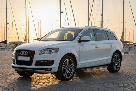 Side Steps Rainbow (2 pcs, Aluminum) for Audi Q7 2005-2015 - image 1