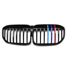 Kidney Grilles 1 Bar (2019-2022, M-Color) for BMW 7 Series G11/G12 2015-2022 - image 2