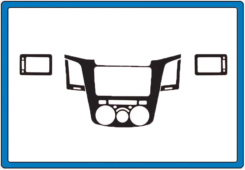 Dashboard Trim Covers for Toyota Hilux 2006-2015 - image 3