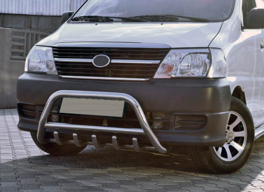 The WT003 bumper guard (stainless) for Toyota HiAce - Reelken Auto