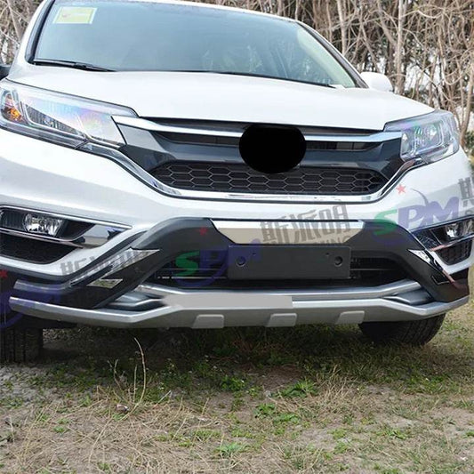 Front and rear skid plates 2015-2016 (2 pcs) for Honda CRV 2012-2016 - Reelken Auto