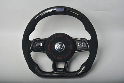Steering Wheel (Carbon + LED Display) for Volkswagen Golf 7/E-Golf 2012-2020 - image 3