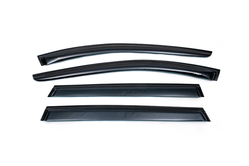 Window Deflectors (4 pcs, HIC) for Ford Explorer 2011-2019 - image 1