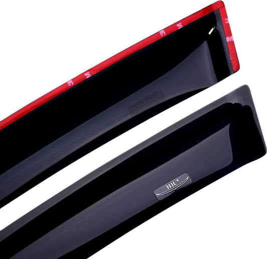 Visor HB 2012+ (4 piece, HIC) for Honda Civic HB 2012-2020 - Reelken Auto