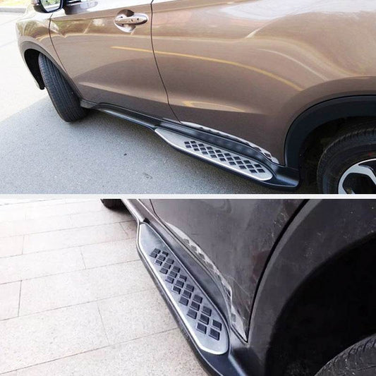 Side steps type-2B (2 pcs) for Honda HR-V 2014-2021 - Reelken Auto