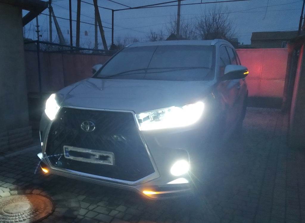 A set of body kits (TRD-design) for Toyota Highlander 2013-2019 - Reelken Auto