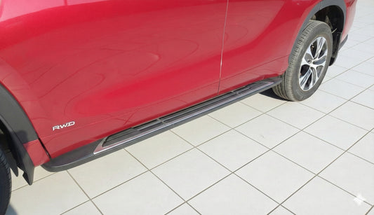 Side Steps OEM V1 (2 pcs, Aluminum) for Toyota Highlander 2019- - image 1