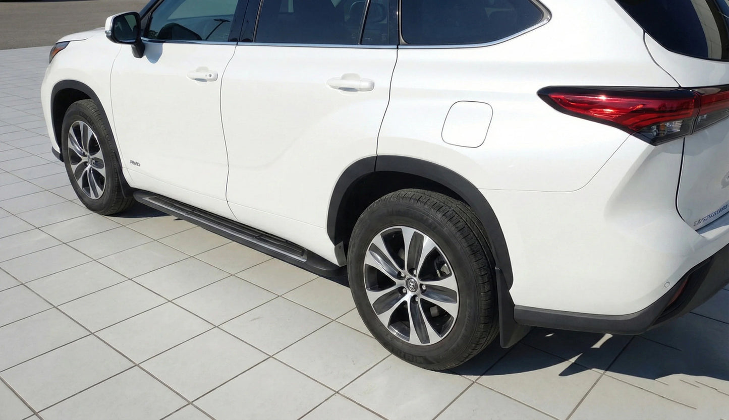 OEM Side Steps (2024+, 2 pcs, Aluminum) for Toyota Highlander 2019- - image 1