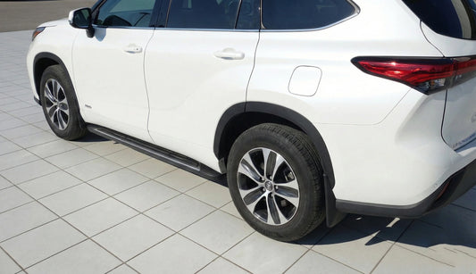 OEM Side Steps (2024+, 2 pcs, Aluminum) for Toyota Highlander 2019- - image 1