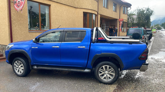 Arc on the body (stainless steel) for Toyota Hilux 2015↗ - image 1