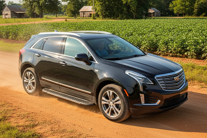 Side Steps Bosphore Grey (2 pcs, Aluminum) for Cadillac XT5 2016- - image 1