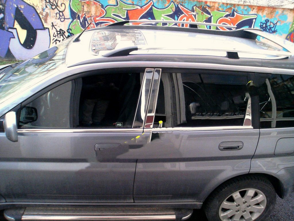 Stainless Steel Door Pillar Trim for Honda HR-V 1998-2006 - image 5