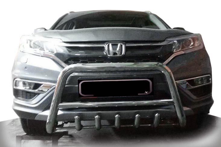Front Bar WT003 (2016-2019, Stainless Steel) for Honda CRV 2017-2022 - image 1