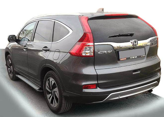 Side sills Allmond Grey (2 EA., alum.) for Honda CRV 2017-2022 - Reelken Auto
