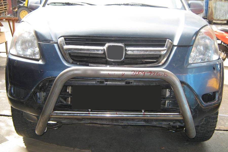 Kengurâtnik WT005 (stainless) for Honda CRV 2001-2006 - Reelken Auto