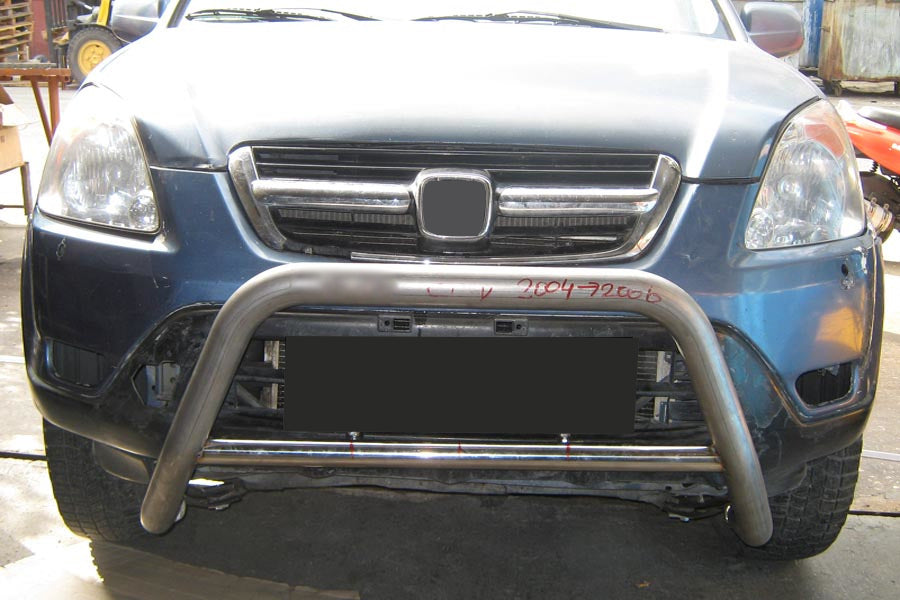 Bull Bar WT005 (Stainless Steel) for Honda CRV 2001-2006 - image 3