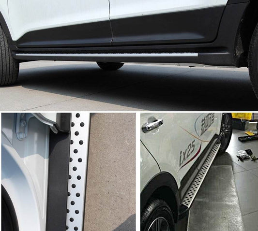 Side steps V1 (2 pcs) for Hyundai Creta 2014-2020 - Reelken Auto
