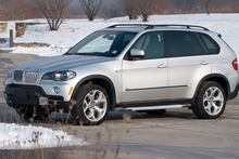 Side Steps Allmond Grey (2 pcs, Aluminum) for BMW X5 E-70 2007-2013 - image 1