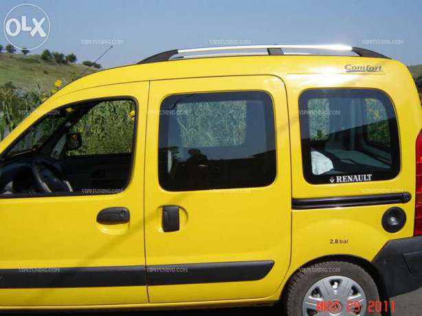 Chrome Roof Rails for Renault Kangoo 1998-2008 - image 4