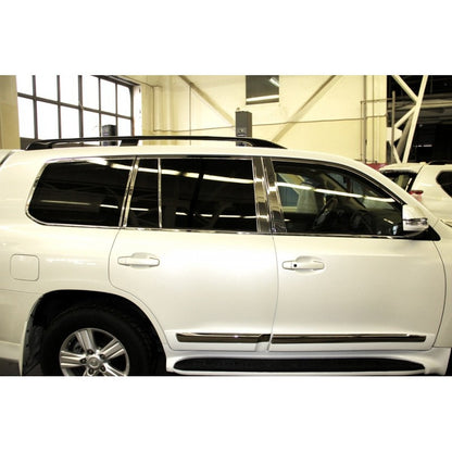 Full Window Trim and Pillar Covers Stainless Steel for Lexus LX570/450d 2008-2022 - image 17