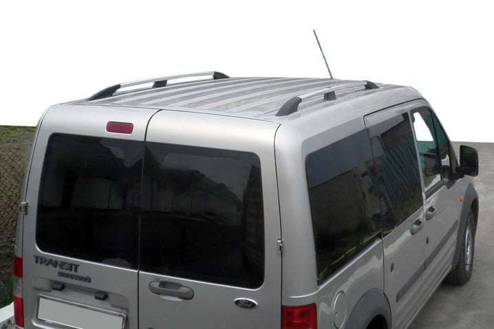 Chrome Roof Rails (Plastic Feet) for Ford Connect 2006-2009 - image 1