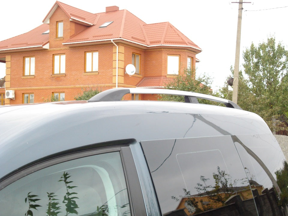 Chrome Roof Rails for Volkswagen Caddy 2010-2015 - image 2