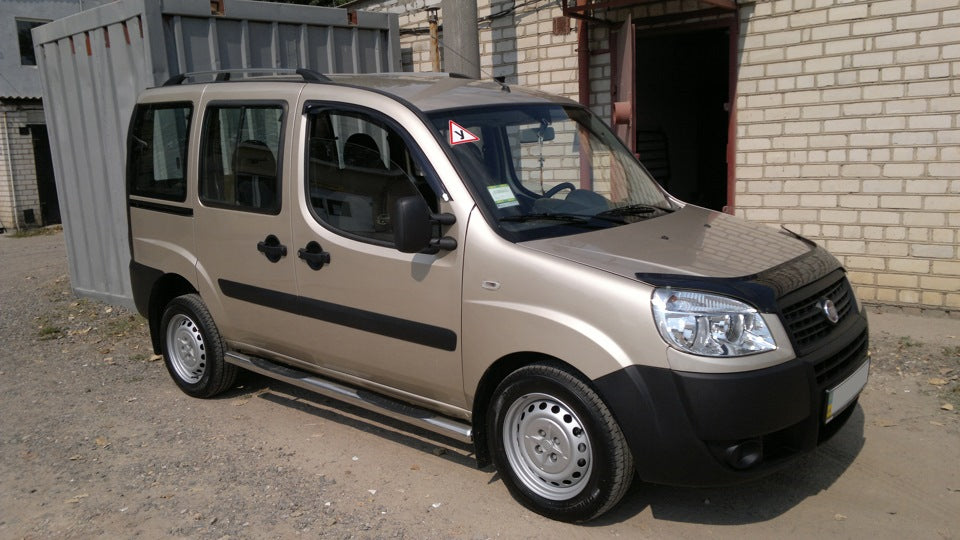 Chrome Roof Rails for Fiat Doblo I 2001-2005 - image 7