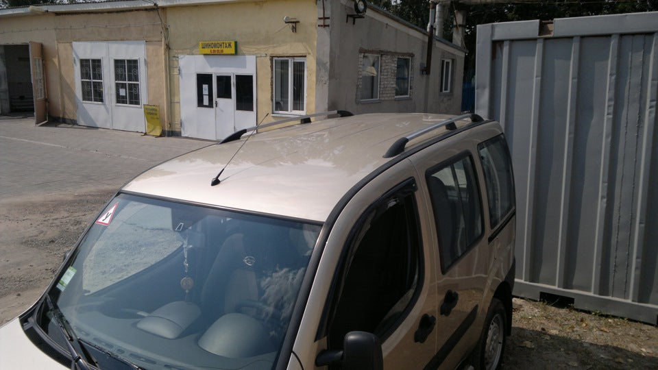 Chrome Roof Rails (Plastic Feet) for Fiat Doblo I 2005-2010 - image 13