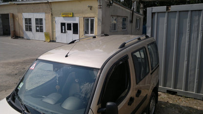 Roof rails Chrome (Plast. feet) for Fiat Doblo I 2005-2010 - image 13