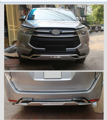 Front and Rear Bumper Extensions for Toyota Innova 2015- - image 2