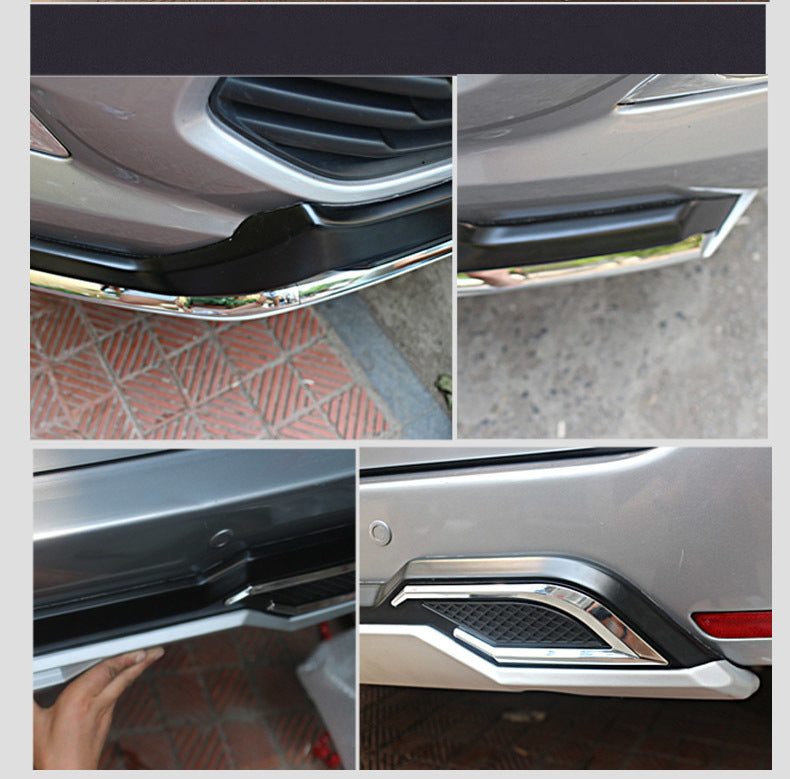 Front and Rear Bumper Extensions for Toyota Innova 2015- - image 3