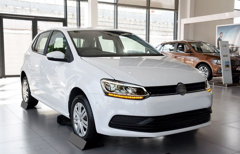 Front Headlights (2 pcs) for Volkswagen Polo 2010-2017 - image 2