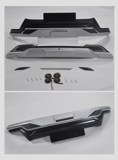 Front and Rear Bumper Extensions for Toyota Innova 2015- - image 7