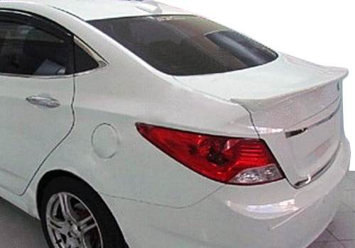 Meliset spoiler (paintable) for Hyundai Accent 2011-2017 - Reelken Auto