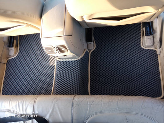 EVA Polyurethane Car Floor Mats, Black for Hyundai Grandeur 2005-2011 - image 1
